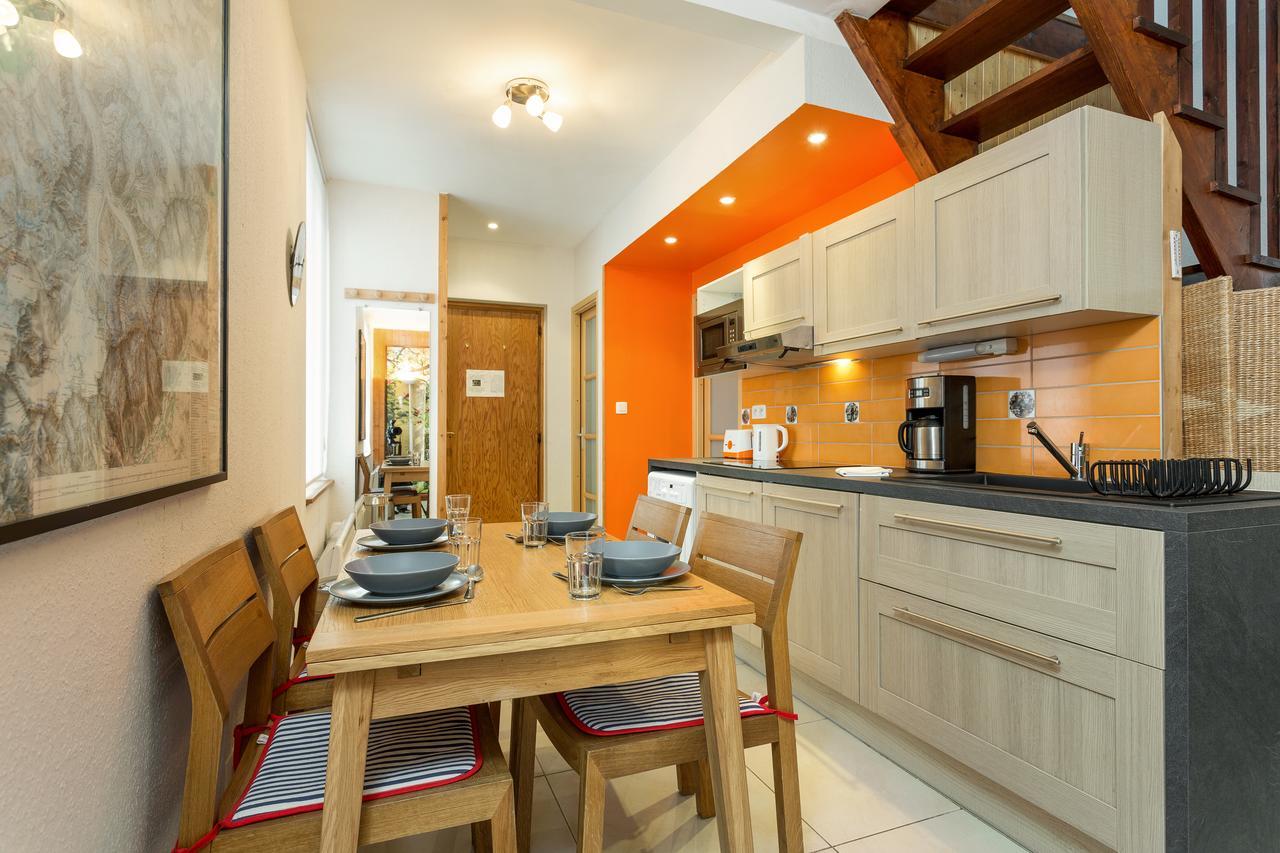 Apartment Maisonnee - A Charming Chamonix Haven מראה חיצוני תמונה